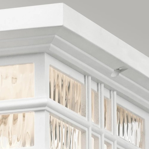 Plafon Beacon Square - 2 źródła światła - Biały