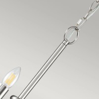 Żyrandol Capitol Hill - 12 źródeł światła - Szczotkowany nikiel