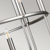 Żyrandol Capitol Hill - 12 źródeł światła - Szczotkowany nikiel