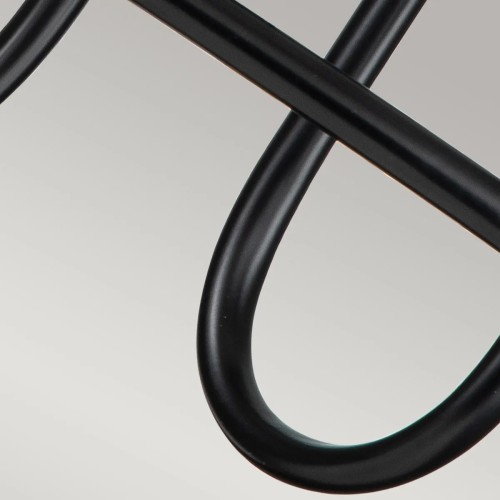 Kinkiet Capitol Hill - 2 źródła światła - Czarny