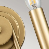 Kinkiet Capitol Hill - 2 źródła światła - Naturalny mosiądz