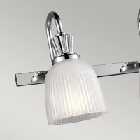 Kinkiet Cora - 4 źródła światła - Polerowany chrom