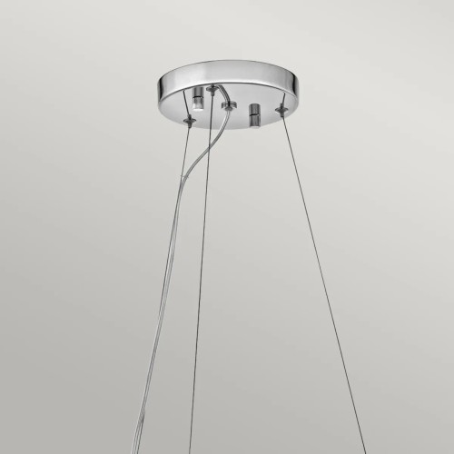 Lampa wisząca Crystal Skye - 6 źródeł światła - Chrom