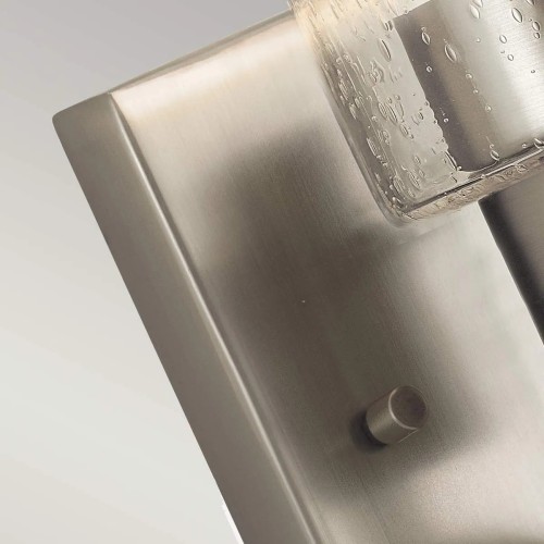 Kinkiet Deryn - 1 źródło światła - Postarzana antyczna szarość