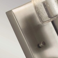 Kinkiet Deryn - 1 źródło światła - Postarzana antyczna szarość