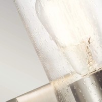 Kinkiet Deryn - 1 źródło światła - Postarzana antyczna szarość