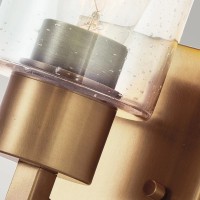 Kinkiet Deryn - 1 źródło światła - Naturalny mosiądz