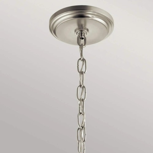 Żyrandol Deryn - 5 źródeł światła - Postarzana antyczna szarość