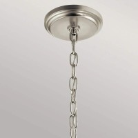 Żyrandol Deryn - 5 źródeł światła - Postarzana antyczna szarość