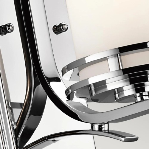 Kinkiet Hendrik - 1 źródło światła - Polerowany chrom