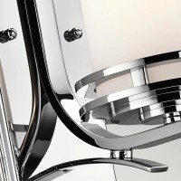 Kinkiet Hendrik - 1 źródło światła - Polerowany chrom