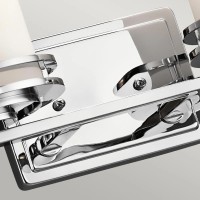 Kinkiet Hendrik - 2 źródła światła - Polerowany chrom