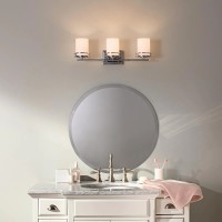 Kinkiet Hendrik - 3 źródła światła - Polerowany chrom