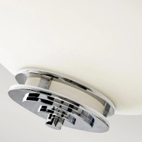 Półplafon Hendrik - 3 źródła światła - Polerowany chrom