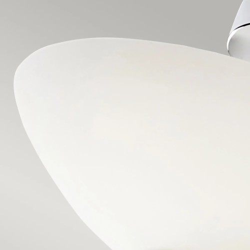 Półplafon Hendrik - 3 źródła światła - Polerowany chrom