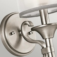 Kinkiet Lacey - 1 źródło światła - Antyczny pewter