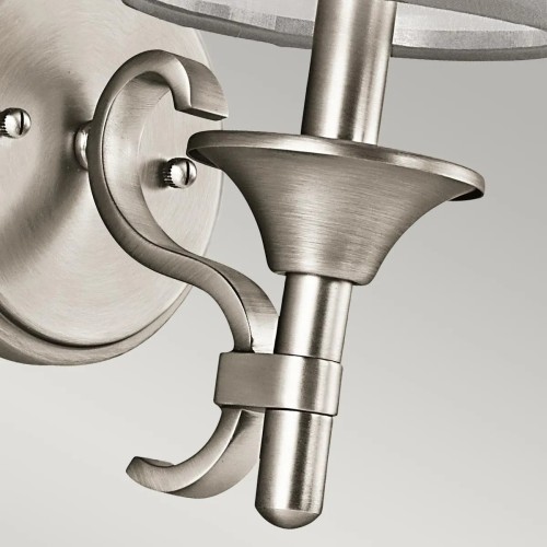 Kinkiet Lacey - 1 źródło światła - Antyczny pewter