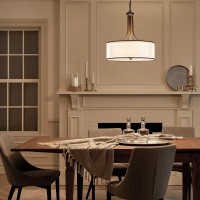 Duża lampa wisząca Lacey - 4 źródła światła - Brązowy