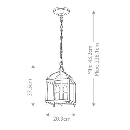 Mała lampa wisząca Larkin - 2 źródła światła - Szczotkowany nikiel