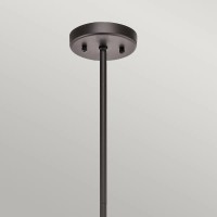 Żyrandol Lyndon - 5 źródeł światła - Architektoniczny brąz