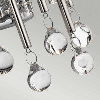 Kinkiet Piper - 2 źródła światła - Polerowany chrom