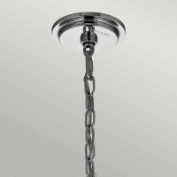 Lampa wisząca Piper - 6 źródeł światła - Polerowany chrom