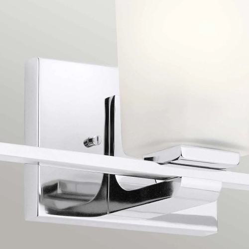 Kinkiet Roehm - 3 źródła światła - Polerowany chrom