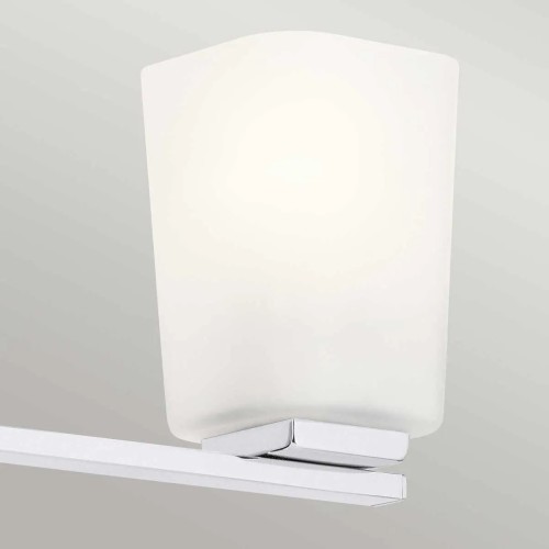 Kinkiet Roehm - 3 źródła światła - Polerowany chrom