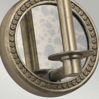 Kinkiet Rosalie - 1 źródło światła - Złoty