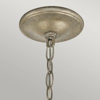 Mały żyrandol Rosalie - 5 źródeł światła - Złoty