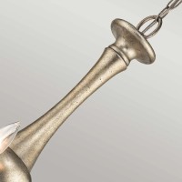 Żyrandol Rosalie - 5 źródeł światła - Złoty