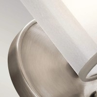 Kinkiet Saldana - 1 źródło światła - Pewter