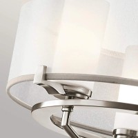 Żyrandol Saldana - 3 źródła światła - Pewter