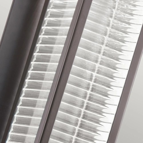 Latarnia naścienna Sorel - 1 źródło światła - Architektoniczny brąz