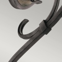 Kinkiet Taulbee - 1 źródło światła - Postarzany cynk