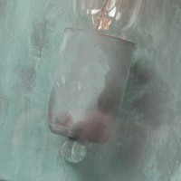 Latarnia naścienna Lambeth Palace - 1 źródło światła - Grynszpan