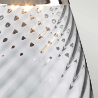 Duża lampa stołowa Lena - 2 źródła światła - Przydymiony - Grafitowy