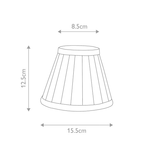Abażur Clip Shades LS162-WHT - Biały