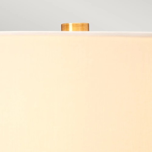 Lampa stołowa Luga - 1 źródło światła - Przydymiony