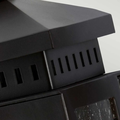 Latarnia naścienna Matlock - 1 źródło światła - Postarzany brąz