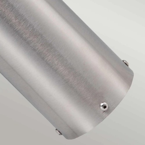 Słupek ogrodowy Paignton - 1 źródło światła - Stal nierdzewna