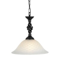 Lampa wisząca Pembroke - 1 źródło światła - Czarny