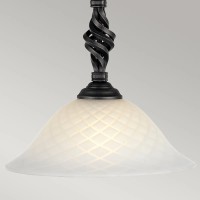 Lampa wisząca Pembroke - 1 źródło światła - Czarny