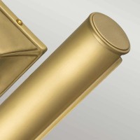 Duża obrazówka Picture Light - 2 źródła światła - Szczotkowany mosiądz