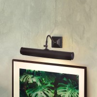 Duża obrazówka Picture Light - 2 źródła światła - Ciemnobrązowy