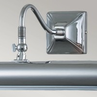 Duża obrazówka Picture Light - 2 źródła światła - Polerowany chrom