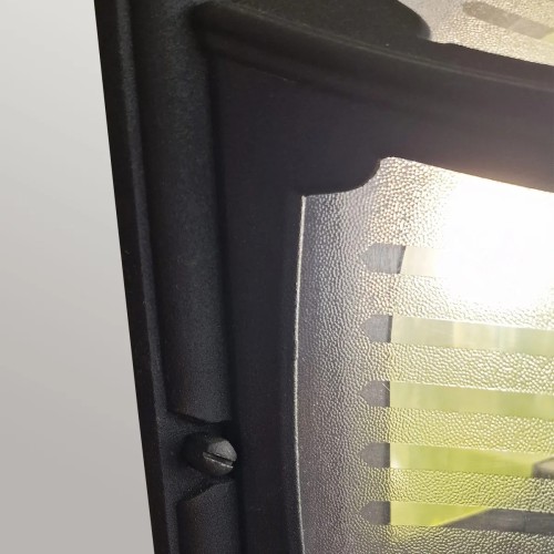 Plafon ogrodowy Parish PR12 - 1 źródło światła - Czarny