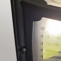 Plafon ogrodowy Parish PR12 - 1 źródło światła - Czarny