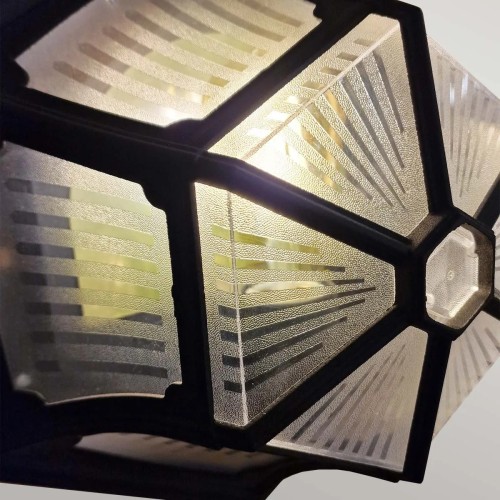 Plafon ogrodowy Parish PR12 - 1 źródło światła - Czarny