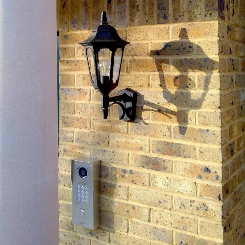 Latarnia naścienna Parish PR1 - 1 źródło światła - Czarny